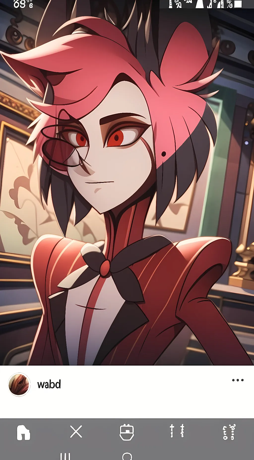 ai character: Alastor background