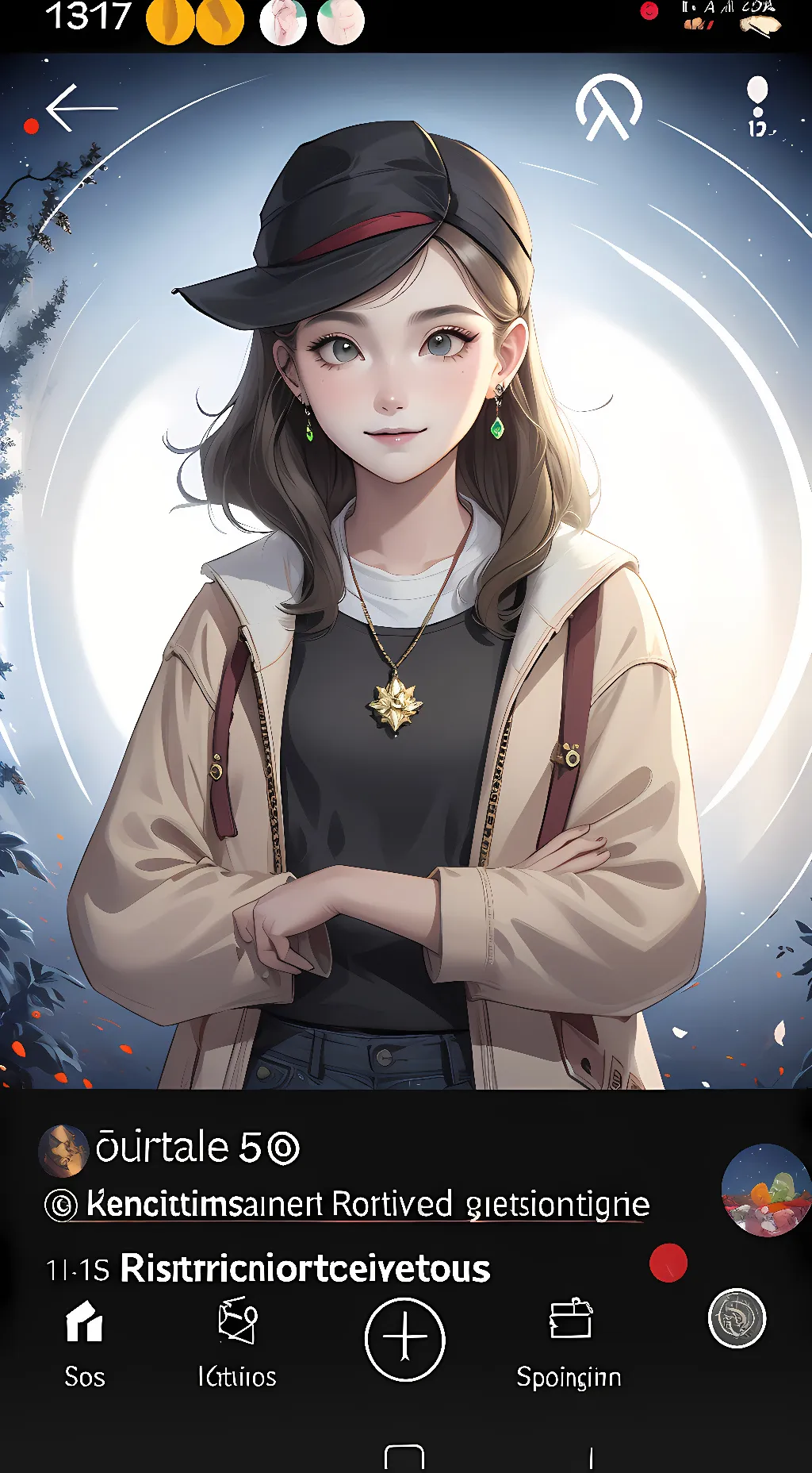 ai character: Erika background
