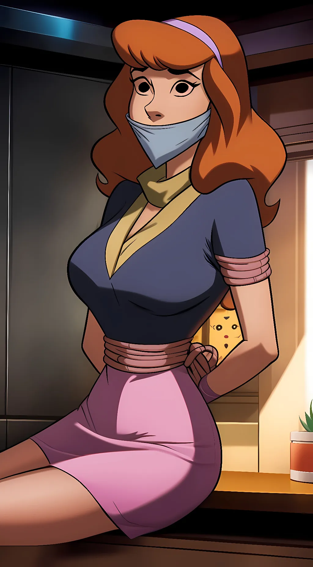 ai character: Daphne Blake background