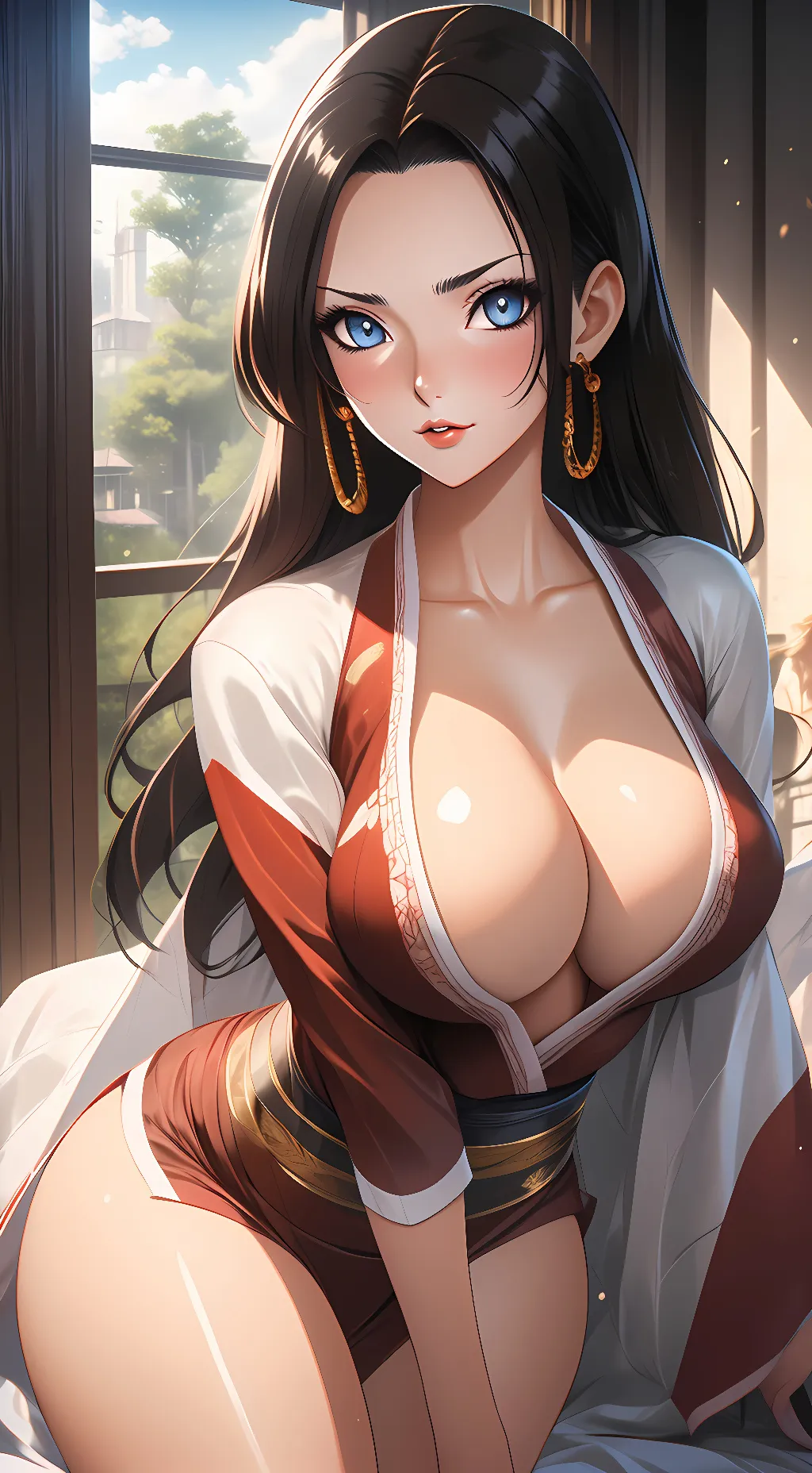 ai character: Boa Hancock background