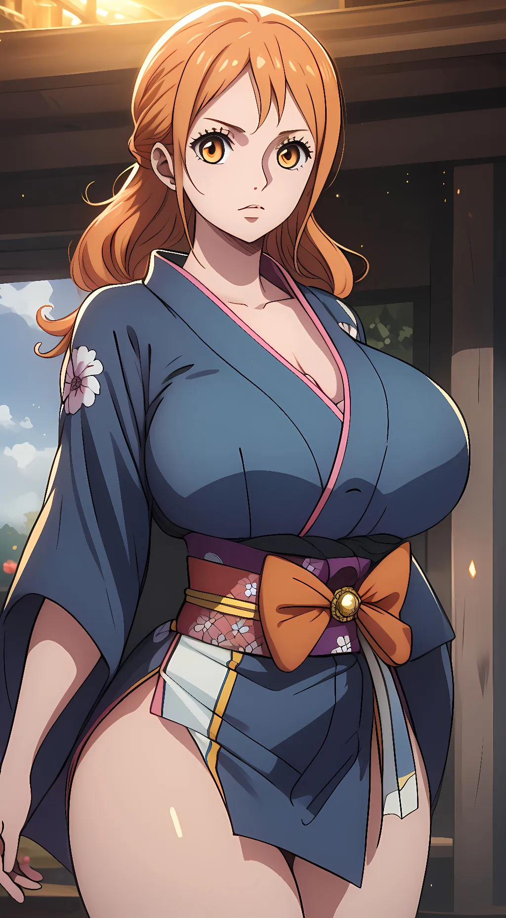 ai character: Nami background