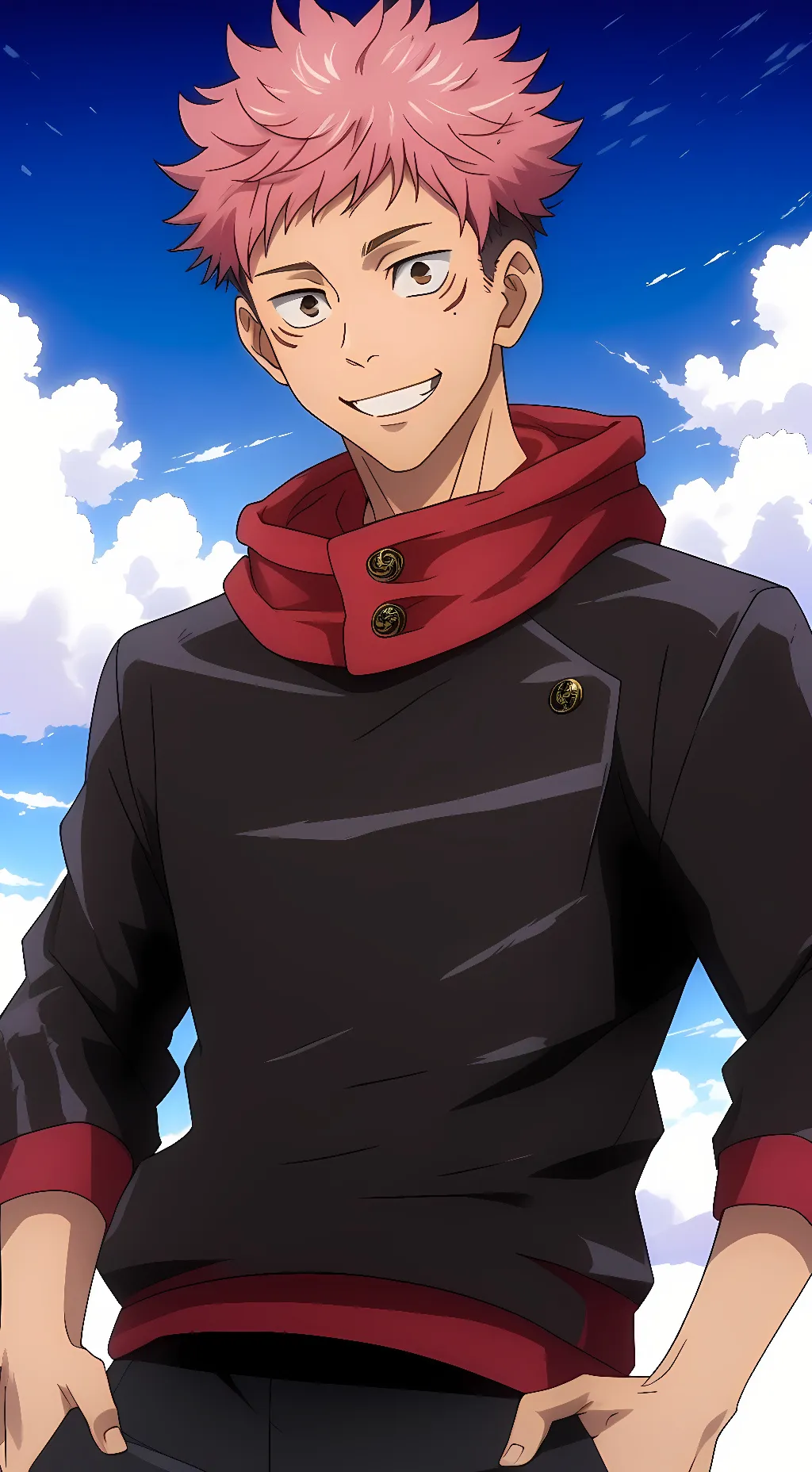 ai character: Yuji Itadori background