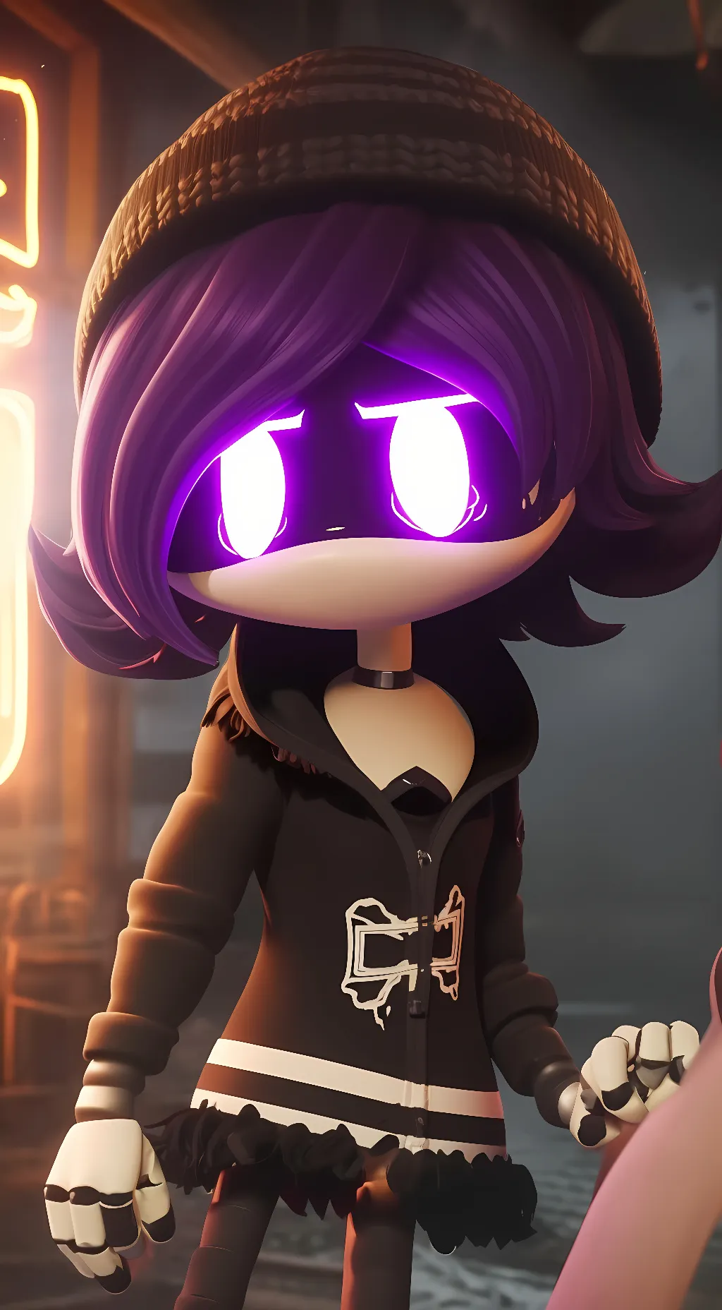 ai character: Uzi Doorman  background