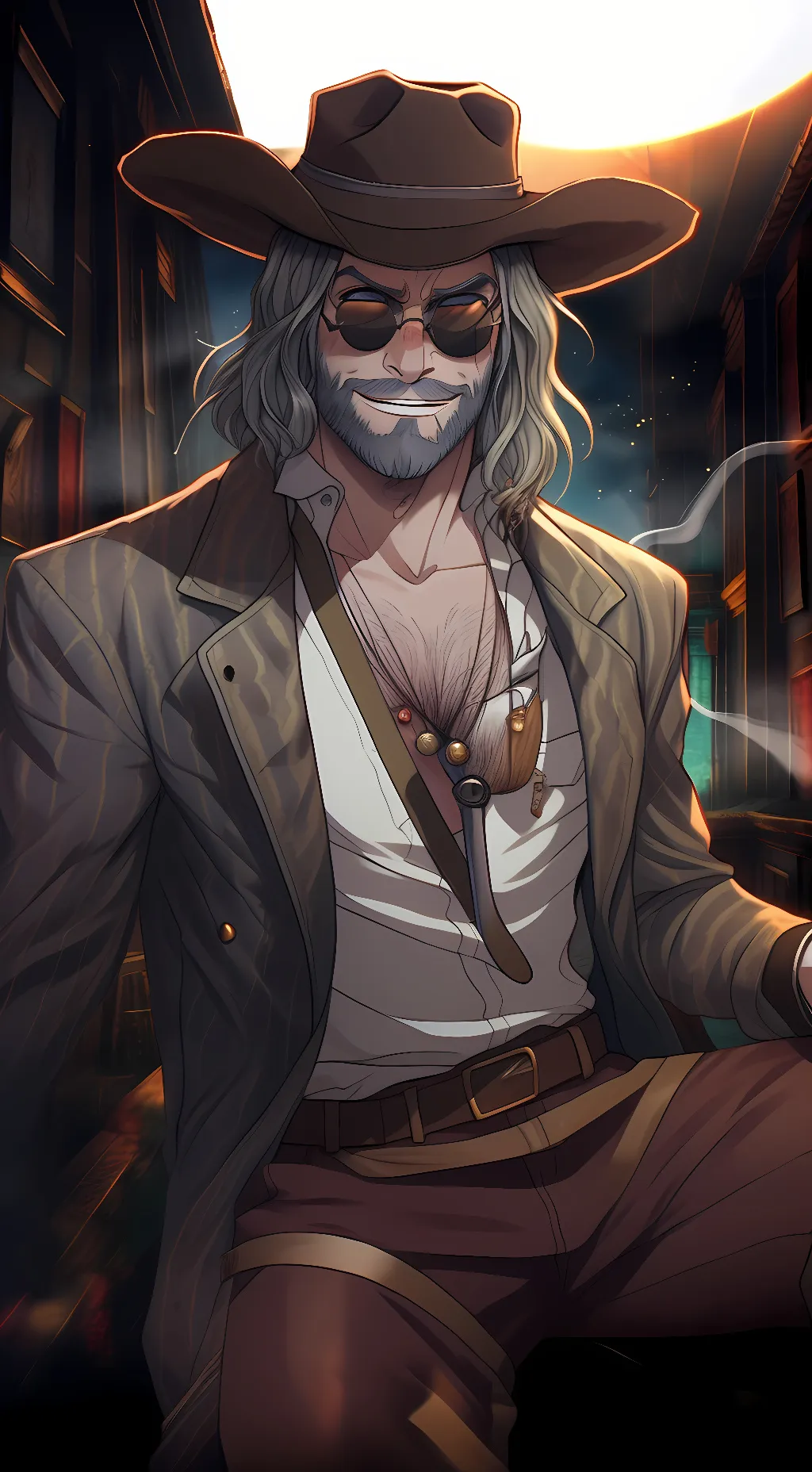 ai character: Karl Heisenberg background