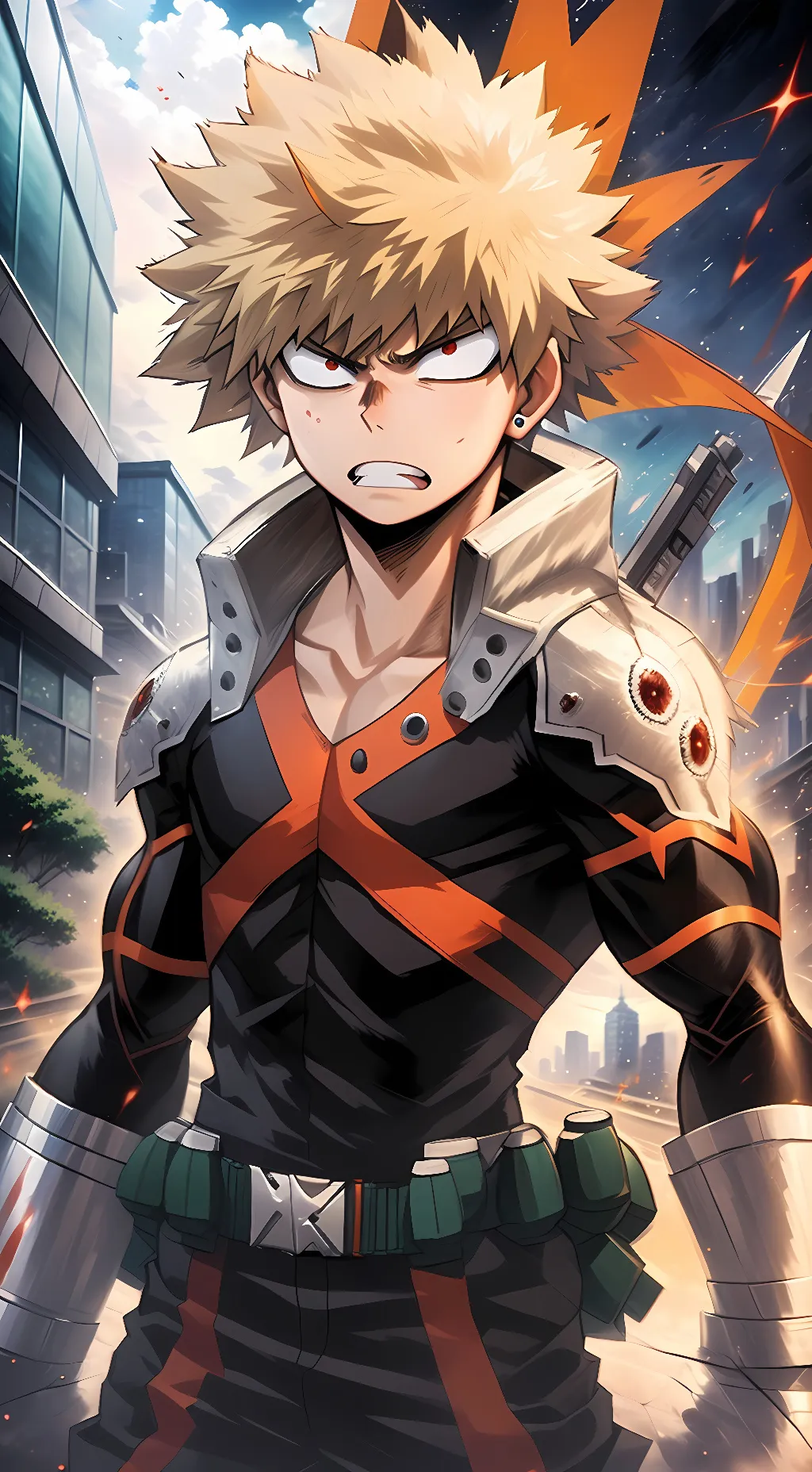 ai character: |~Katsuki Bakugo~| background