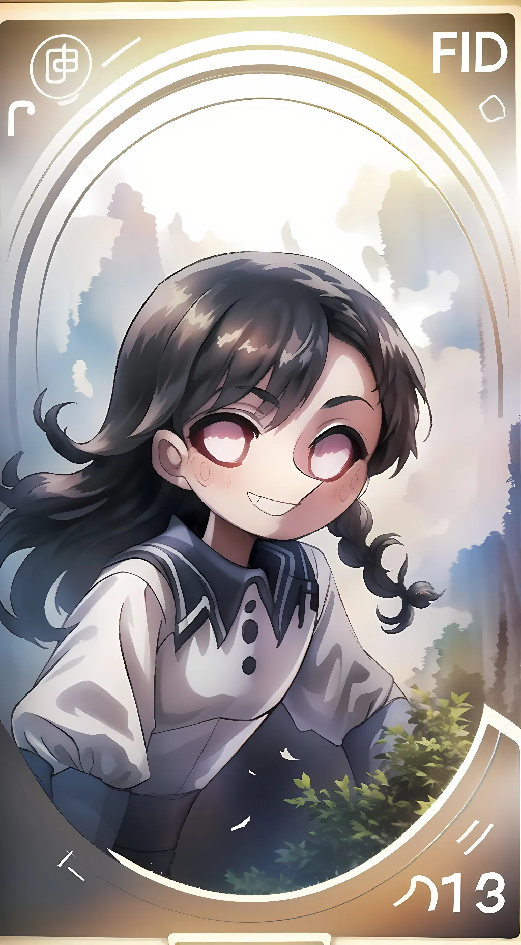 ai character: ☆《Female moon》 background