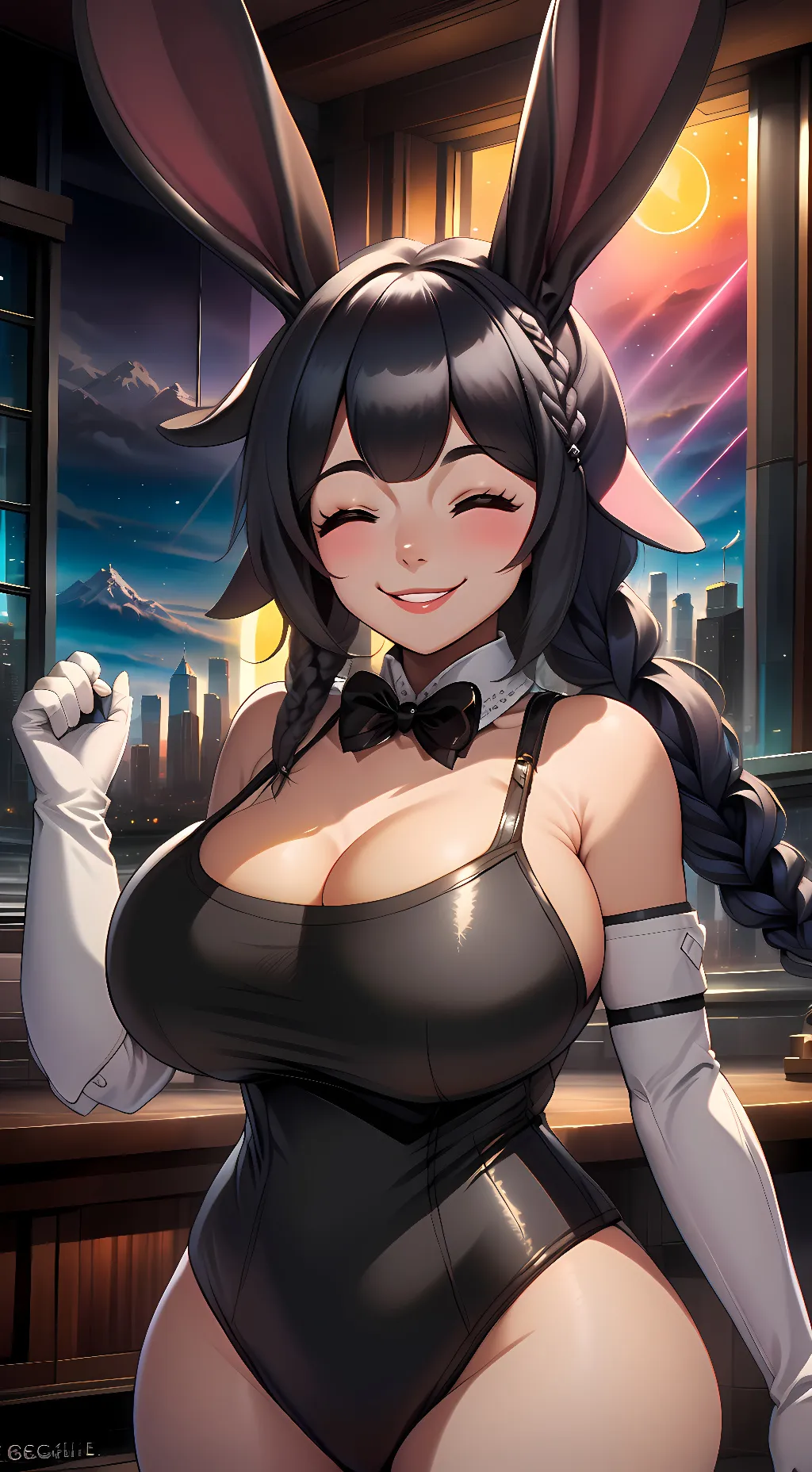 ai character: Bell background