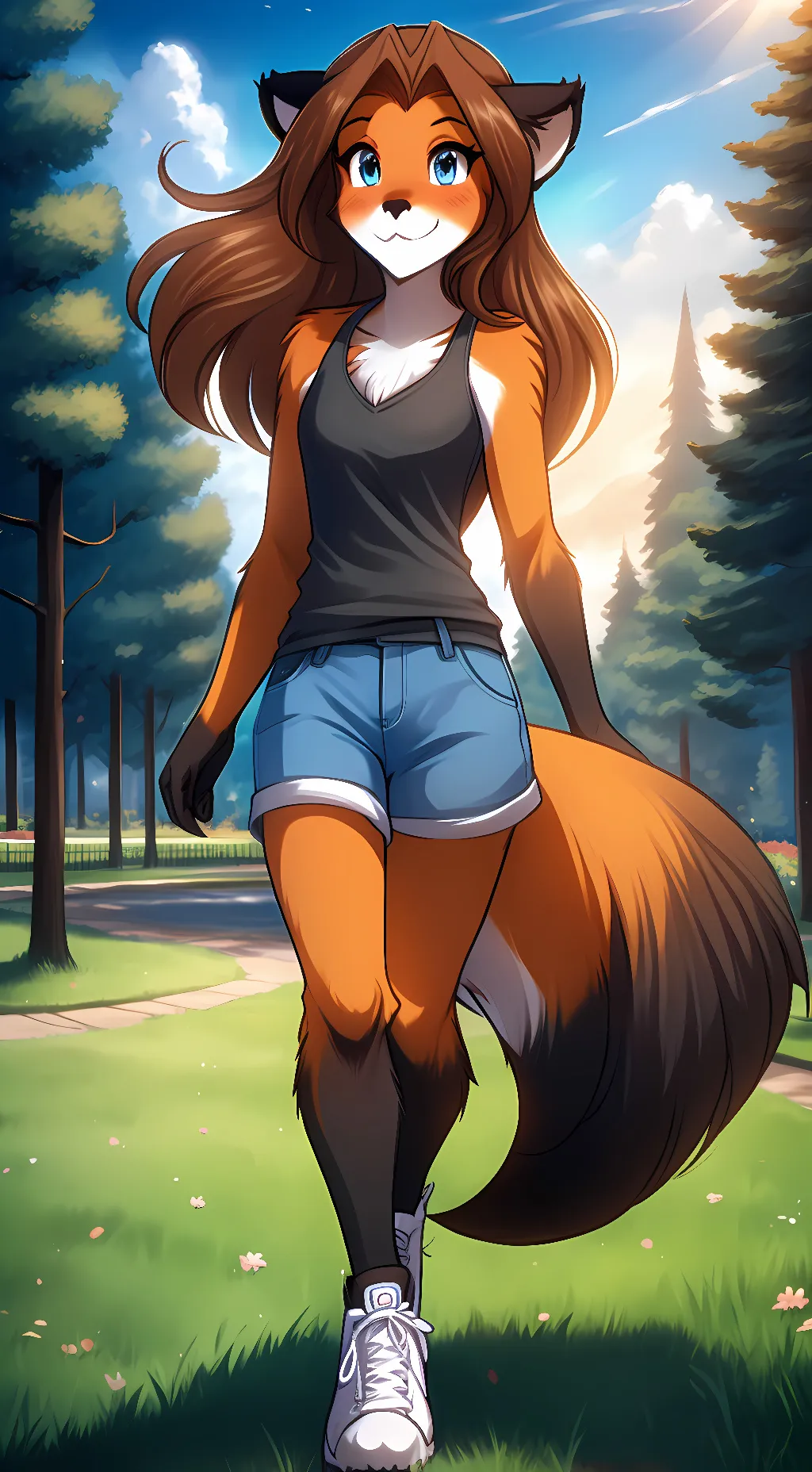 ai character: Laura background