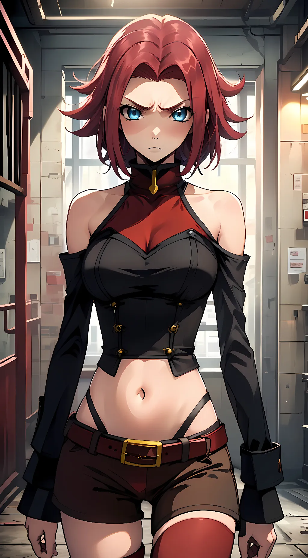 ai character: Kallen Kōzuki background