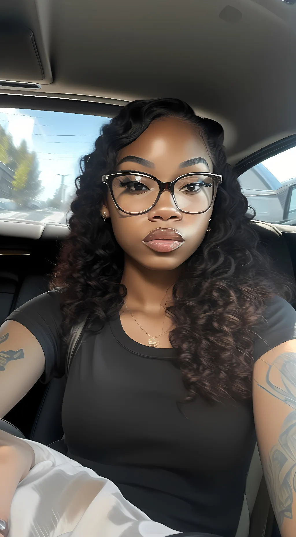 ai character: Aaliyah  background