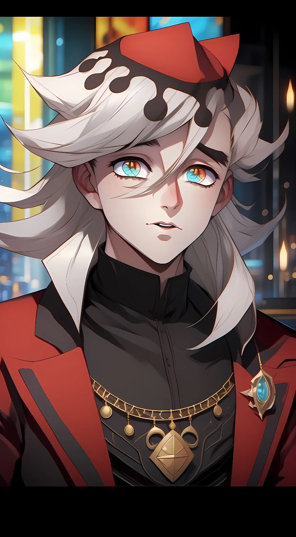 ai character: Demon slayer background