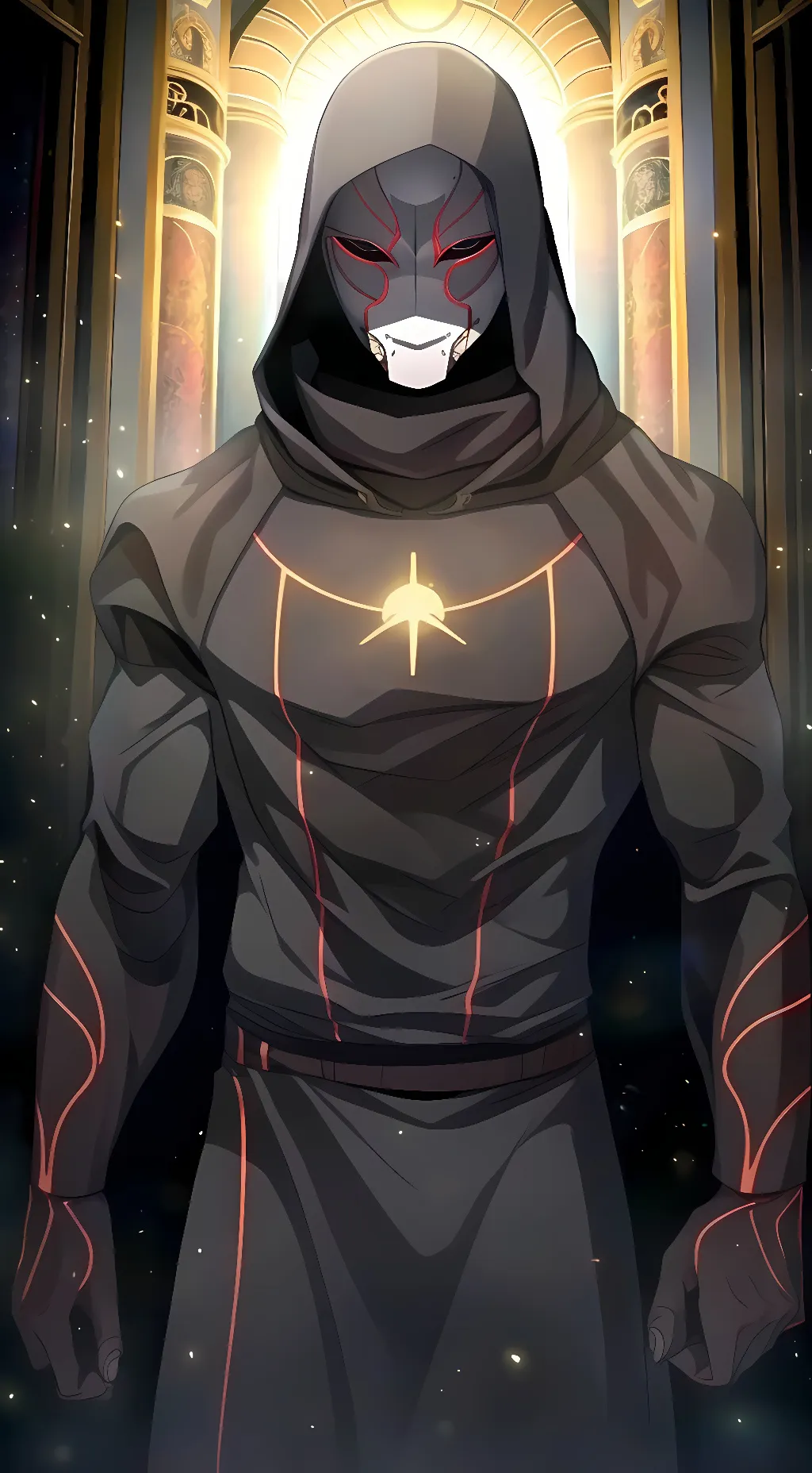 ai character: Evil Mastermind  background