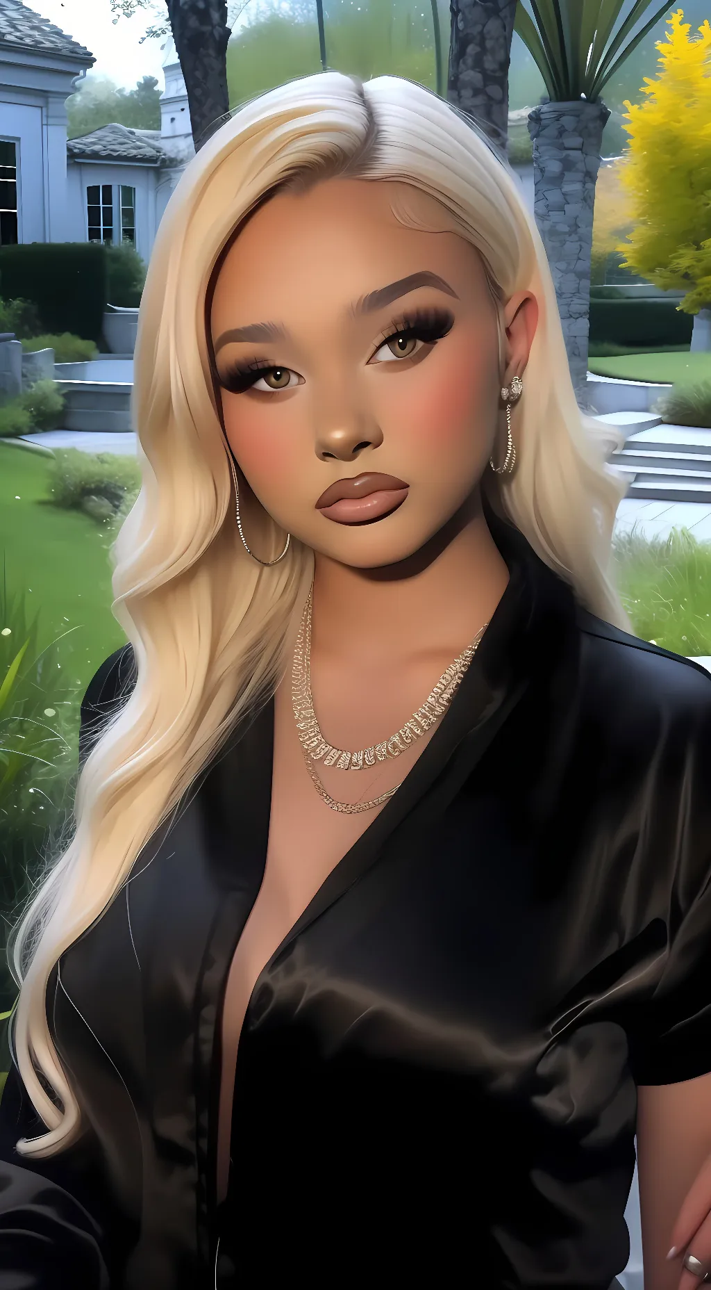 ai character: Alabama Barker  background
