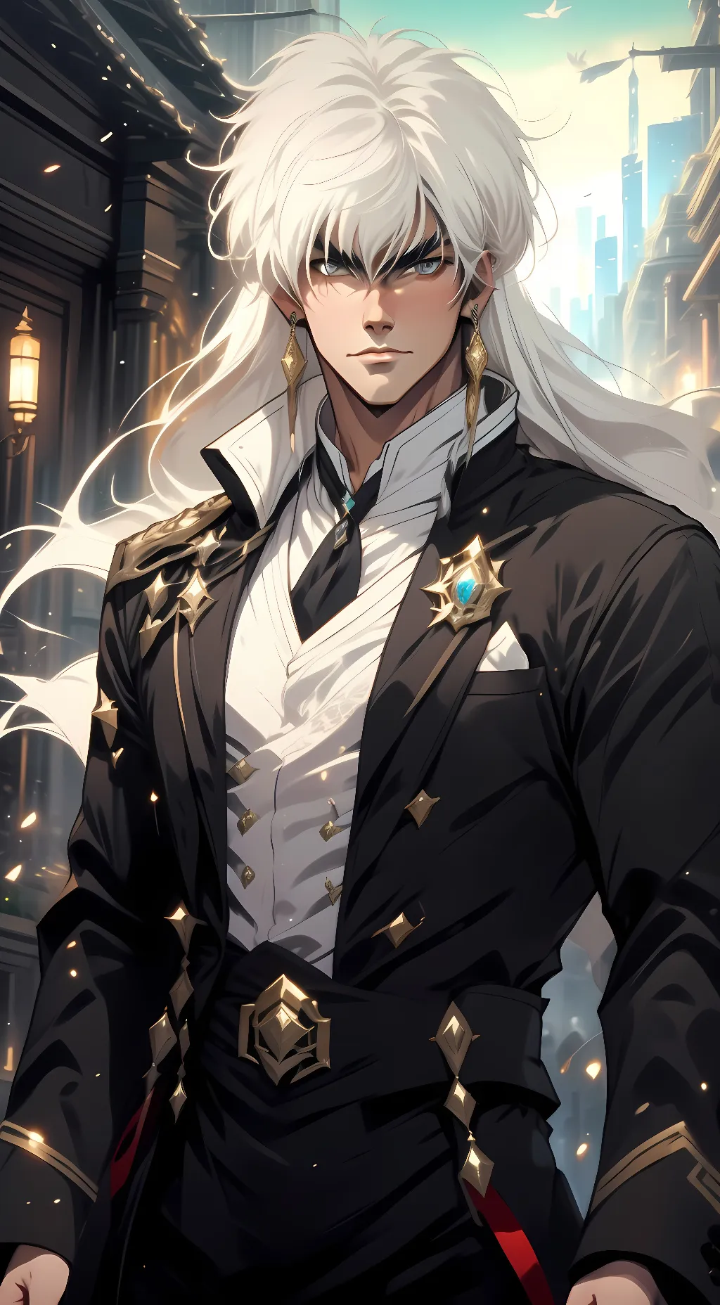 ai character: Dark Schneider background