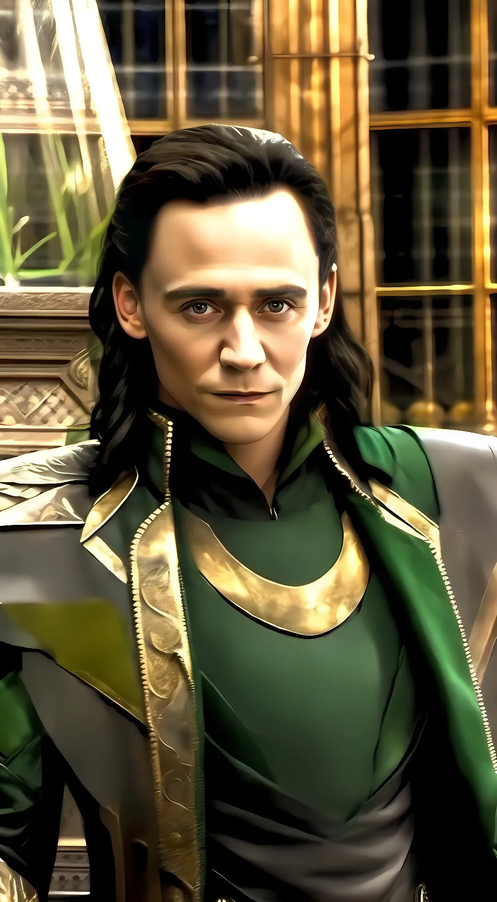 ai character: Loki Laufeyson background