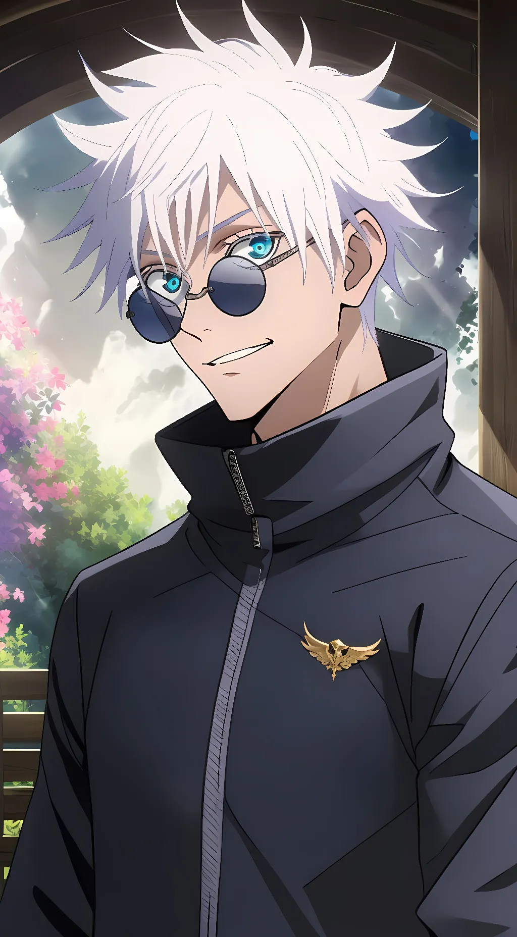 ai character: Satoru Gojo background