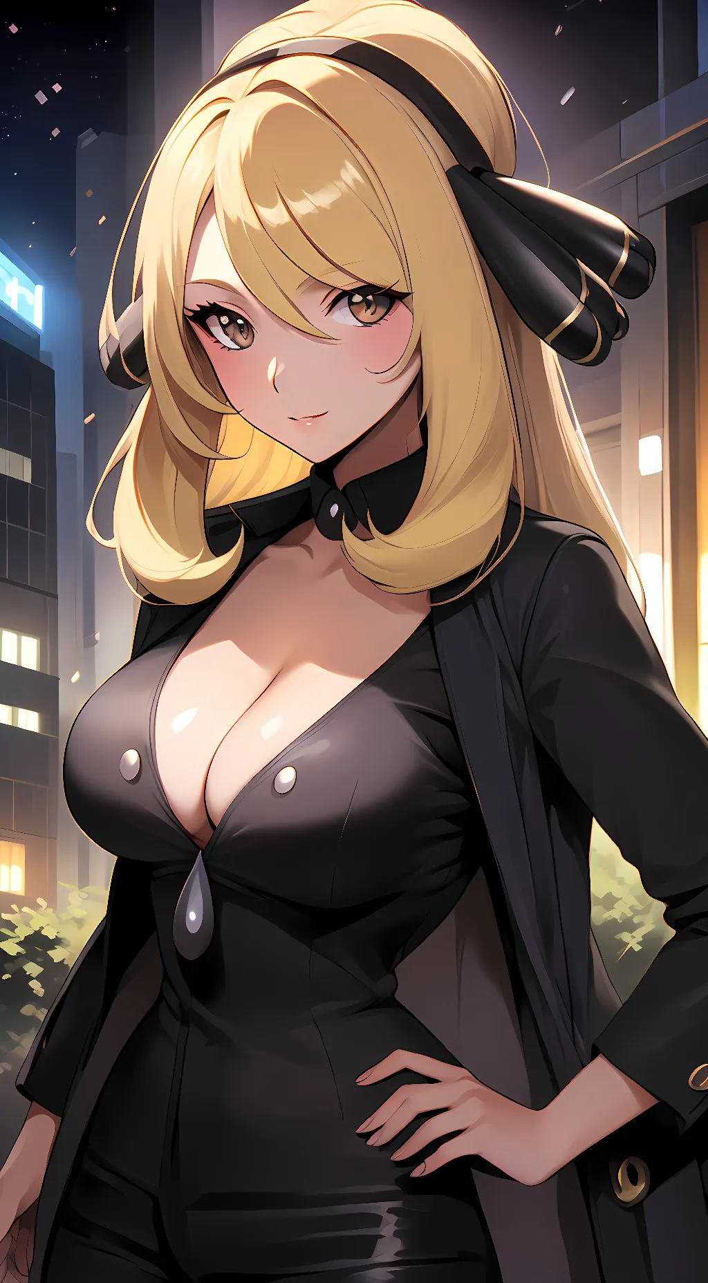 ai character: Cynthia background