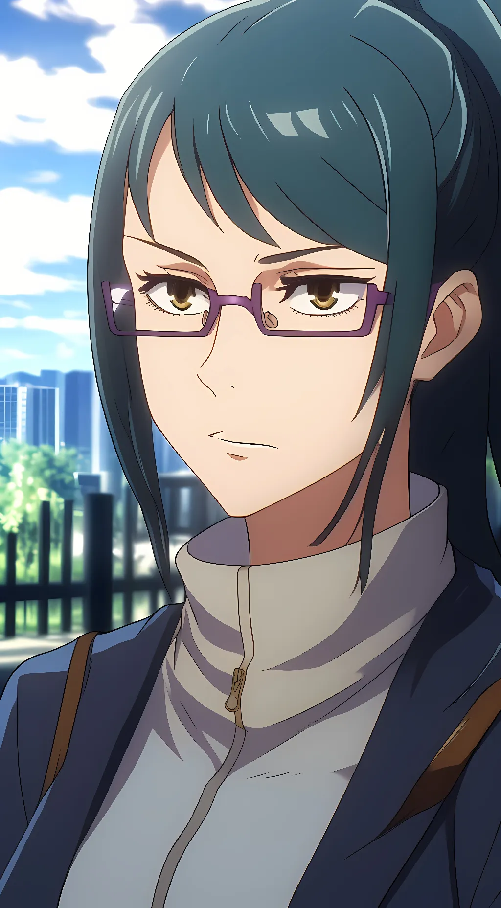 ai character: Maki Zenin background