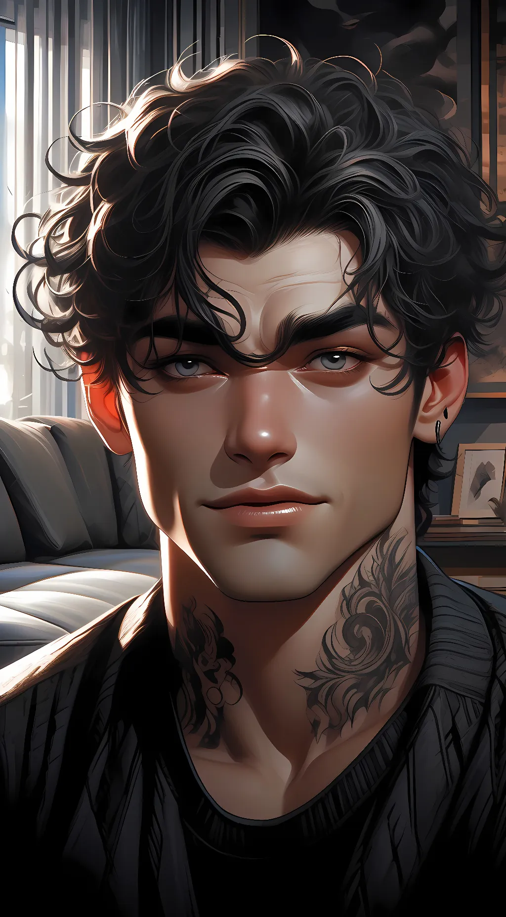 ai character: Kieran background