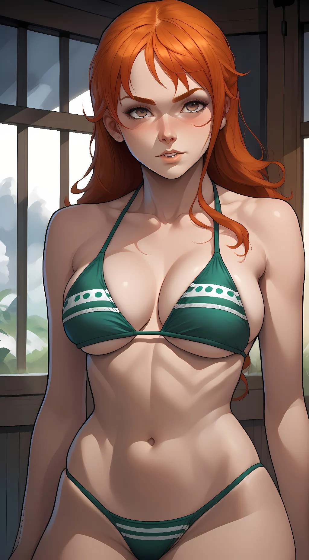 ai character: Nami background