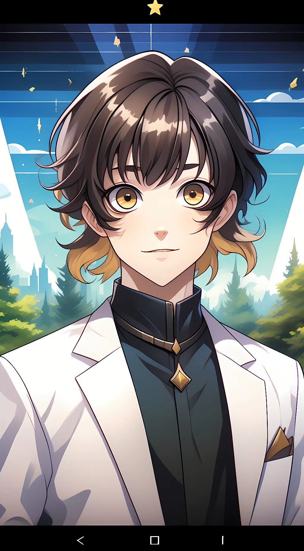ai character: Meguru Bachira background
