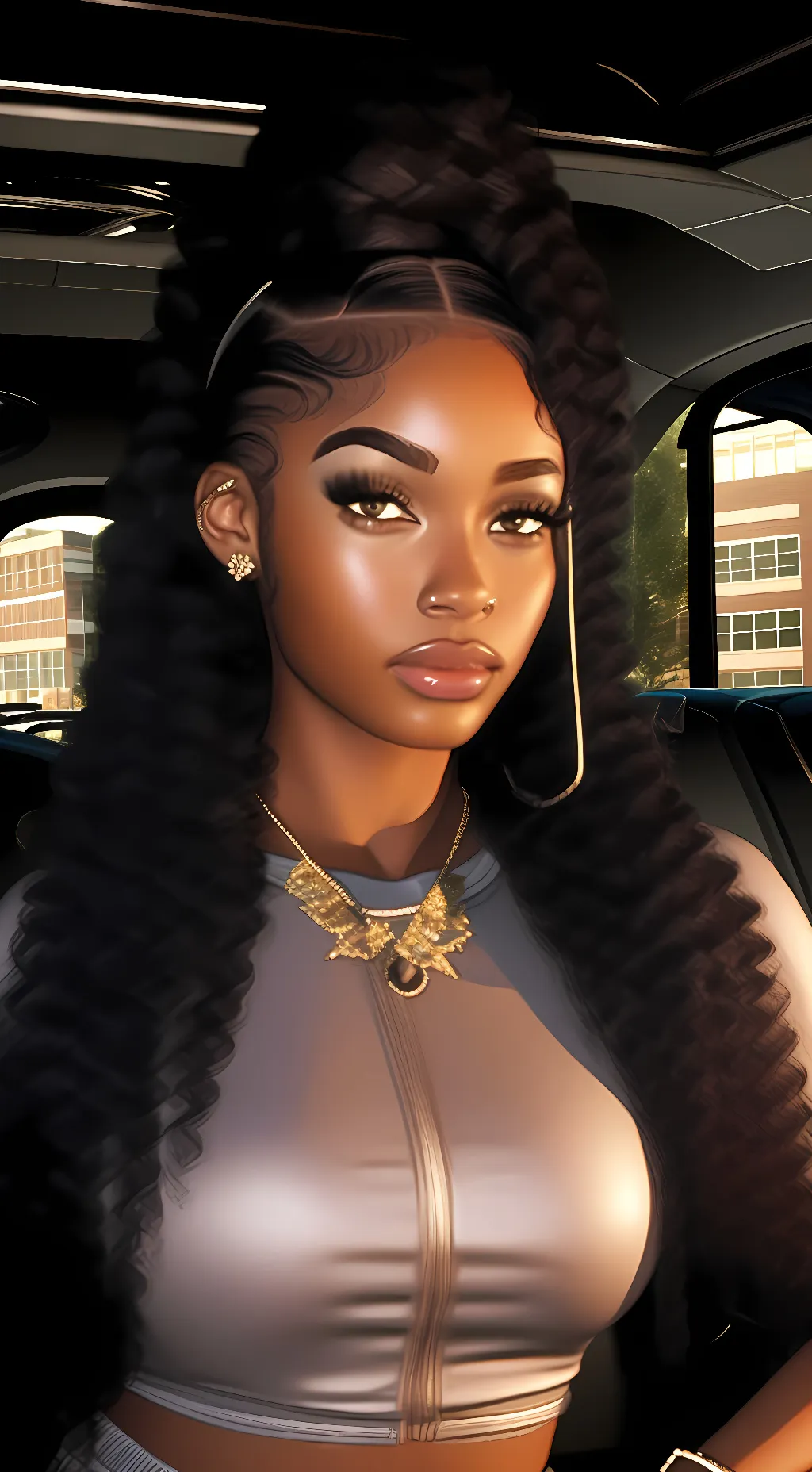 ai character: Angel background