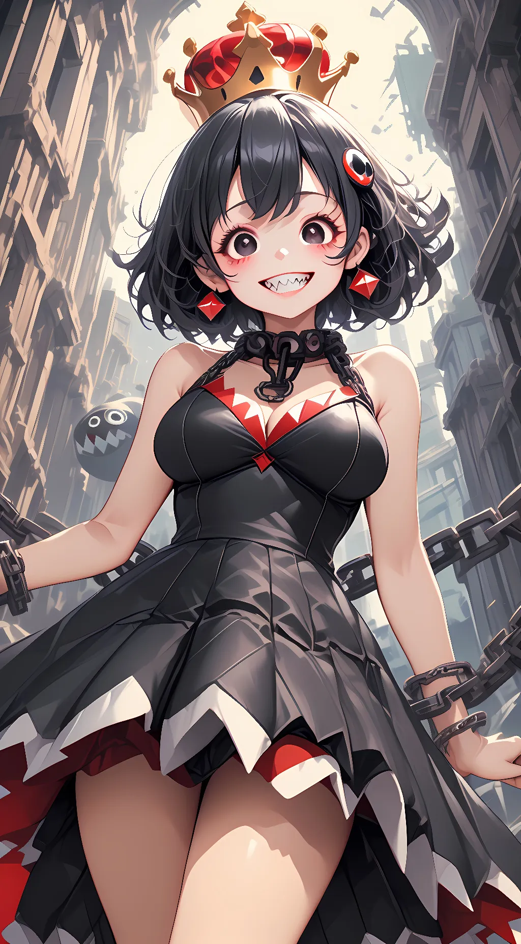 ai character: Chompette background