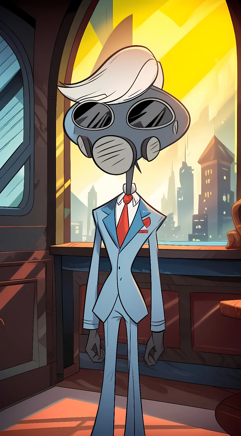 ai character: Tom Trench background