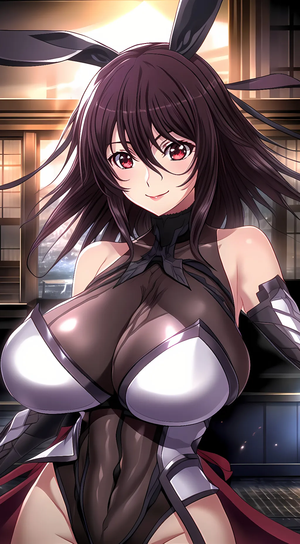 ai character: Mizuki Shiranui  background