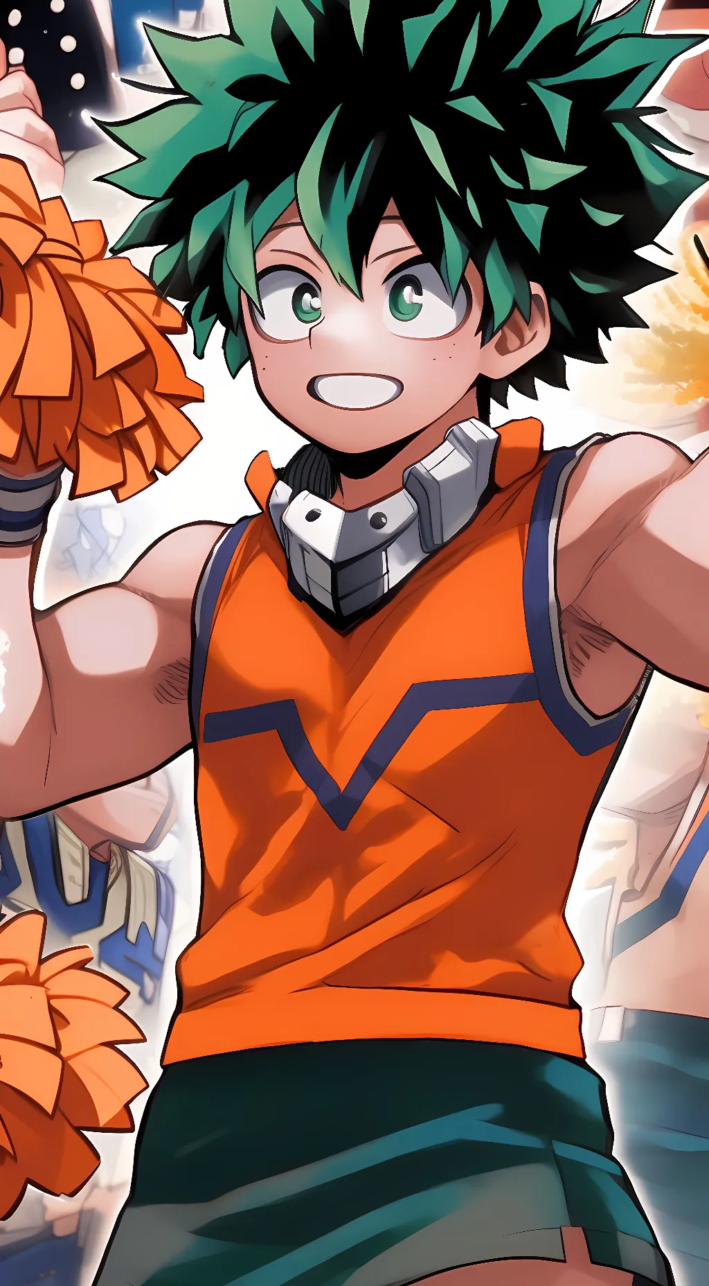 ai character: ~MHA CHEER~ background