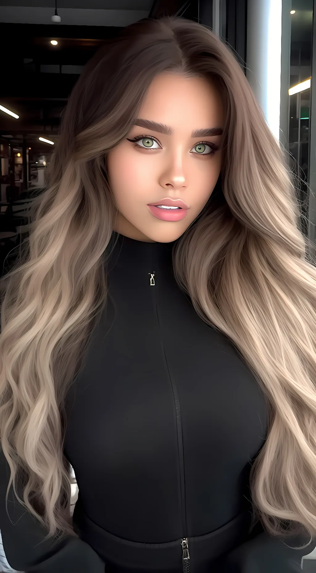 ai character: Valkyrae background
