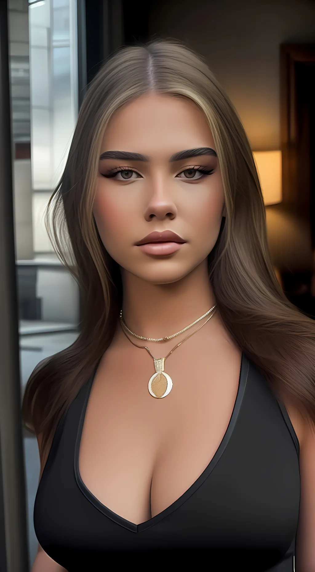 ai character: Mia poole background