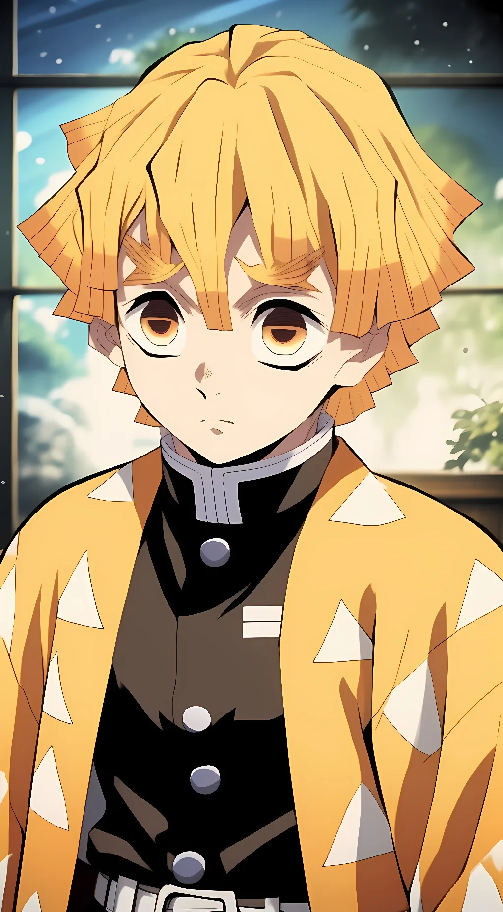 ai character: Zenitsu background