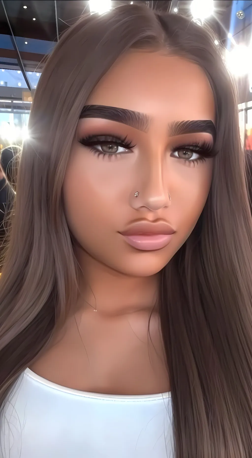ai character: Chantelle  background