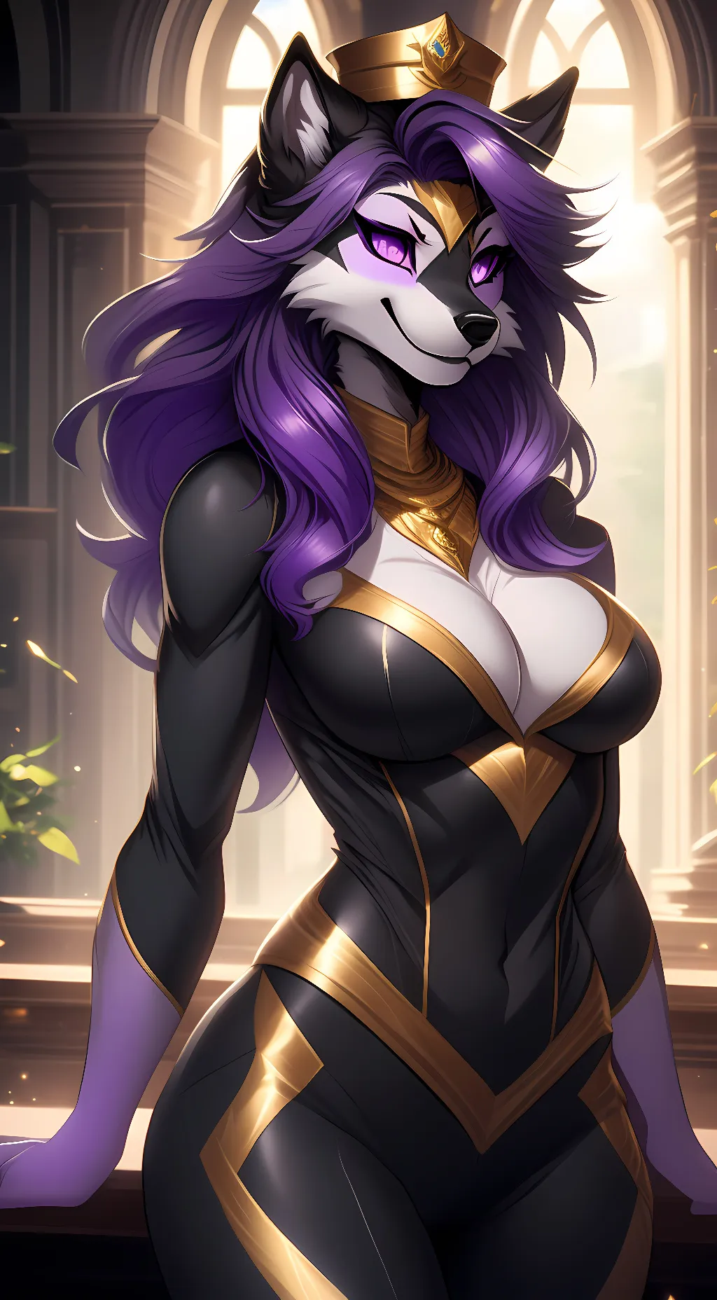 ai character: Celestia background