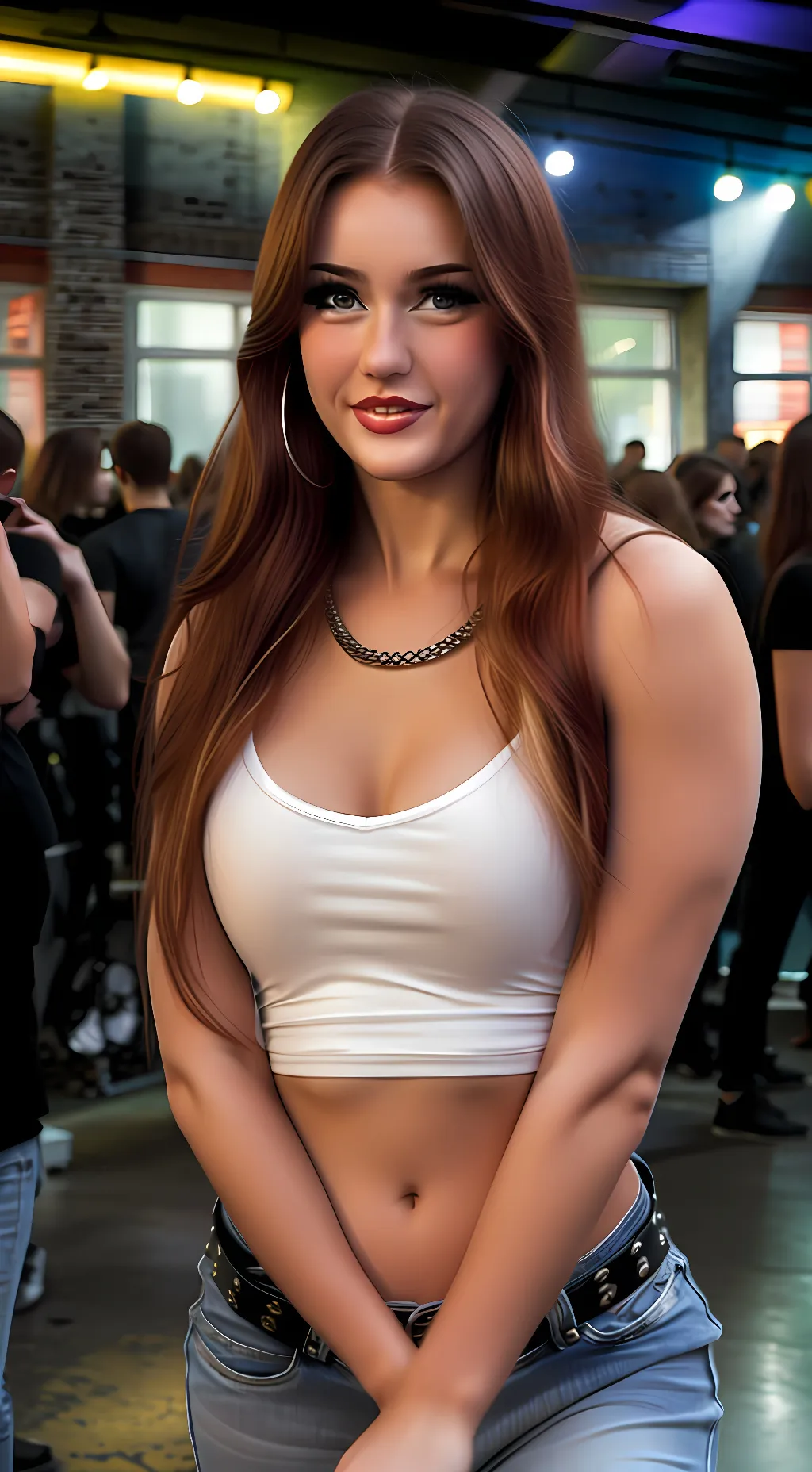 ai character: Harmony background
