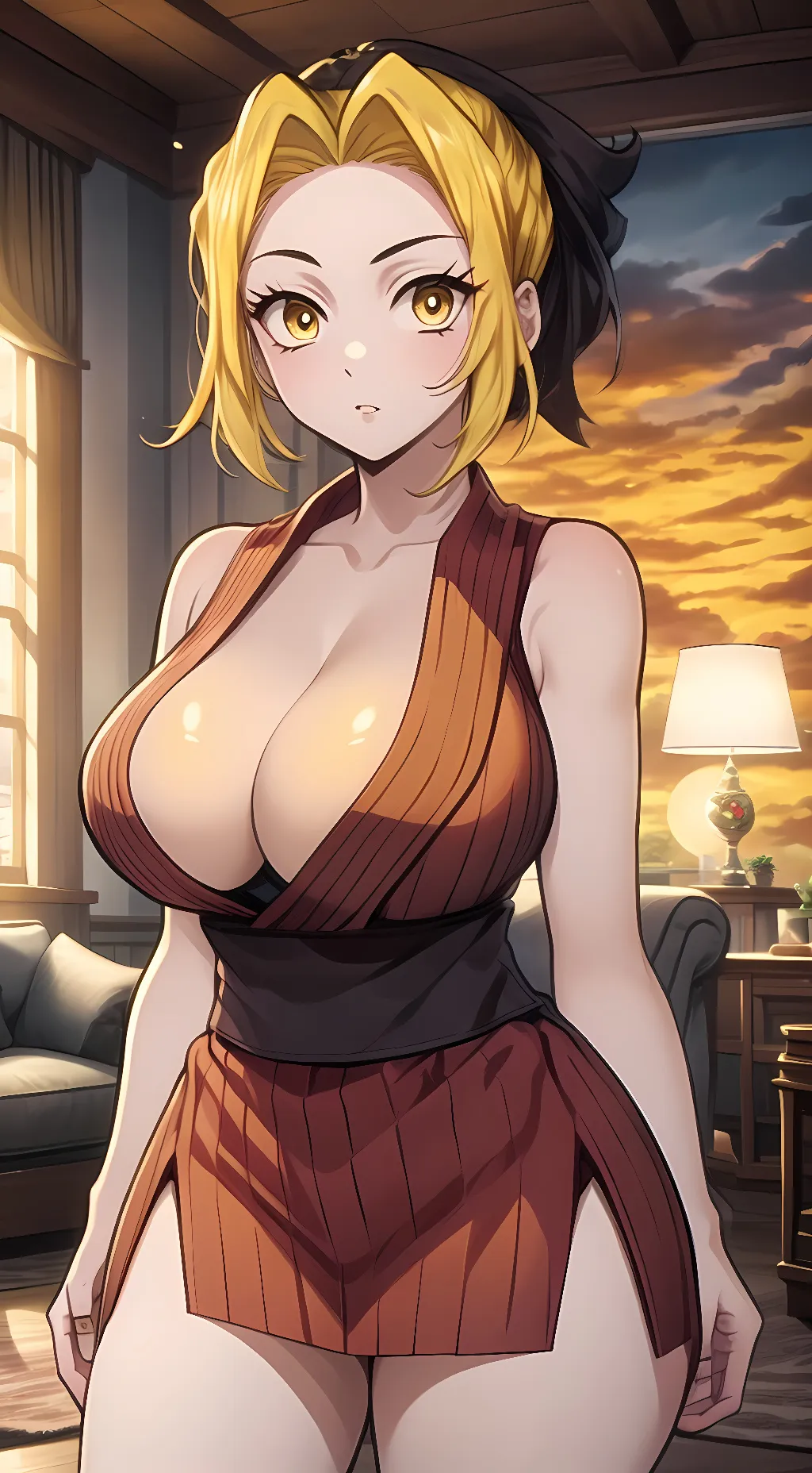 ai character: Makio background