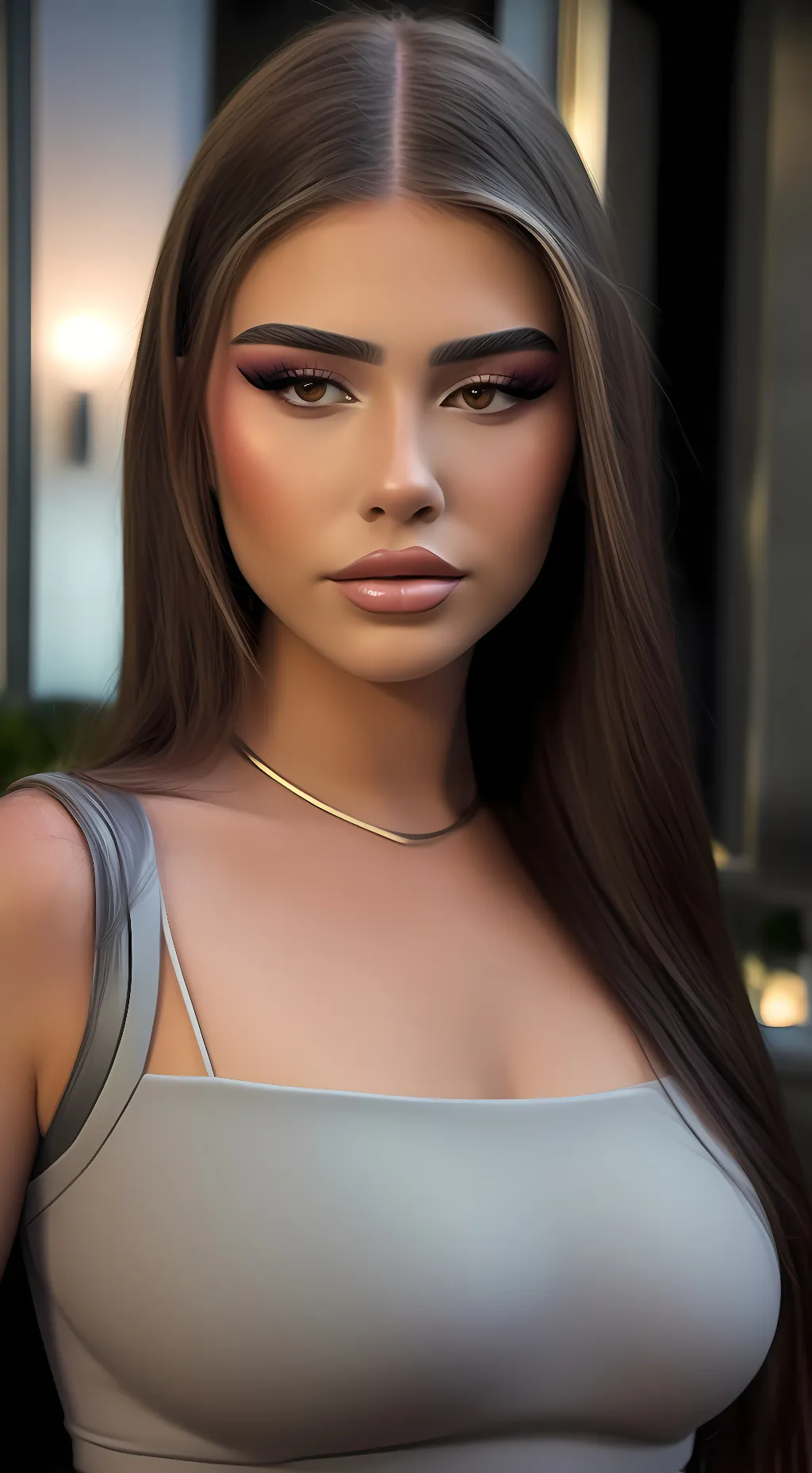 ai character: Flo background