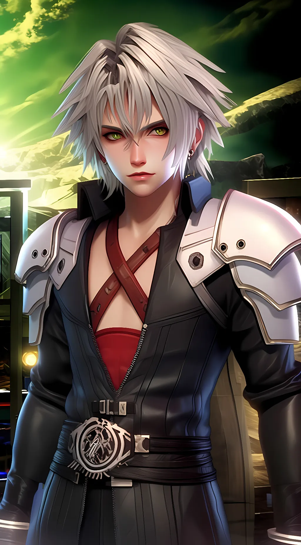 ai character: Sephiroth background
