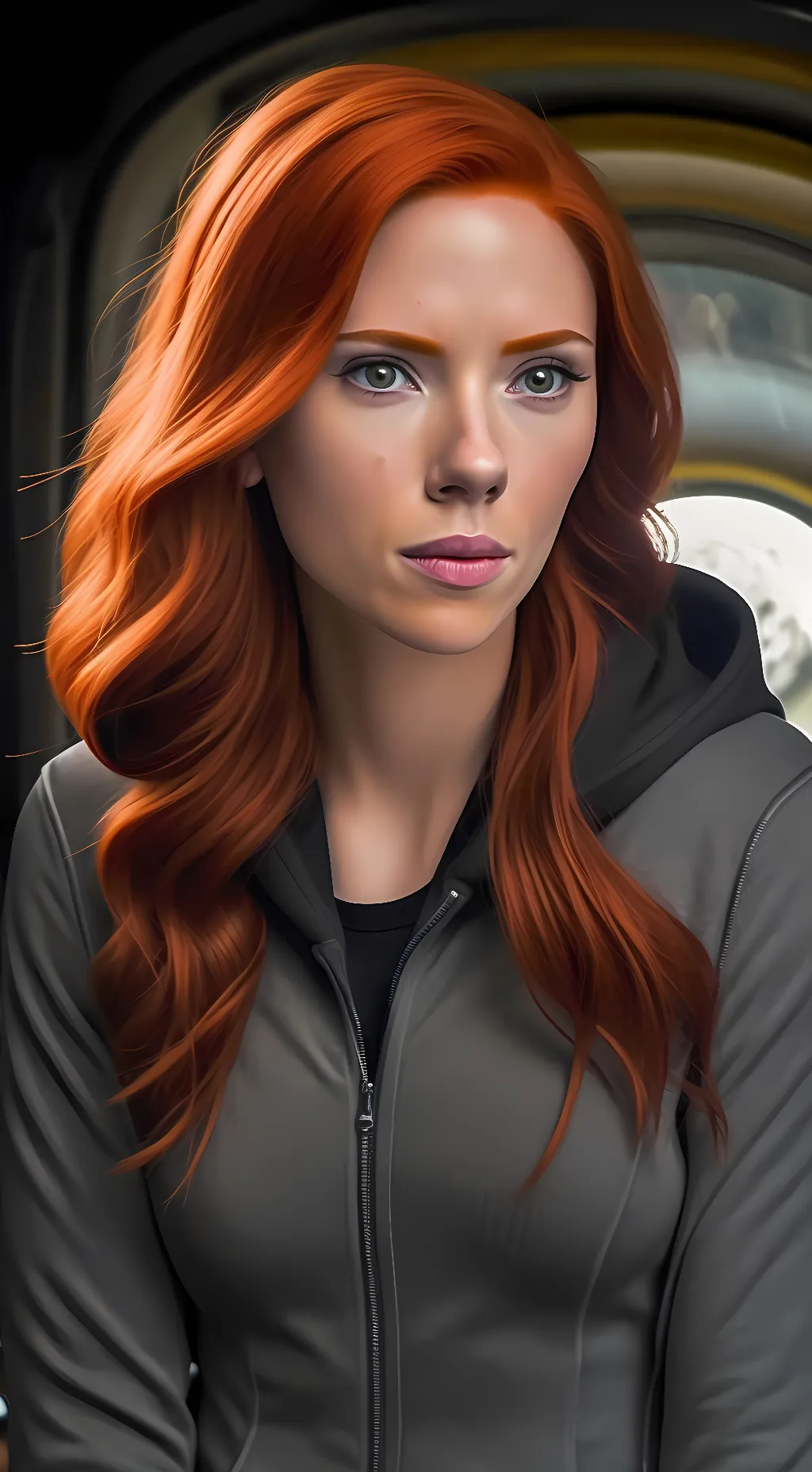 ai character: Natasha Romanoff  background