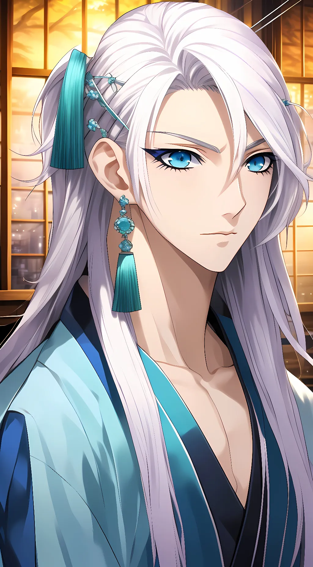 ai character: Hanatsu Sakura. background