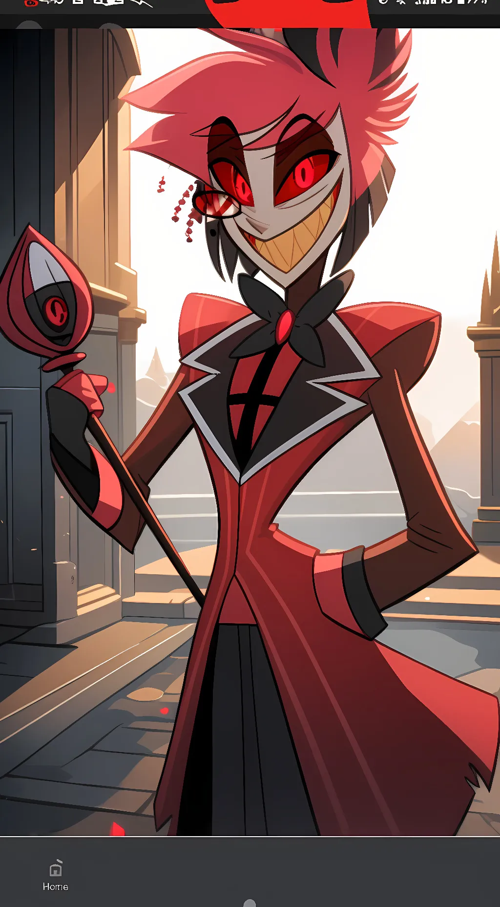 ai character: Alastor background