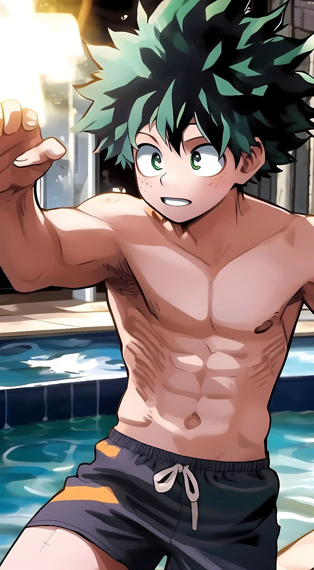 ai character: ~BNHAhotsprings~ background