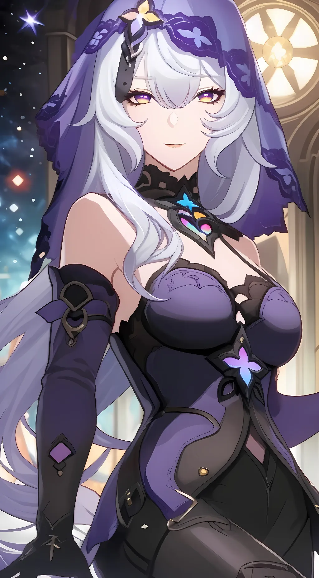 ai character: Black Swan background