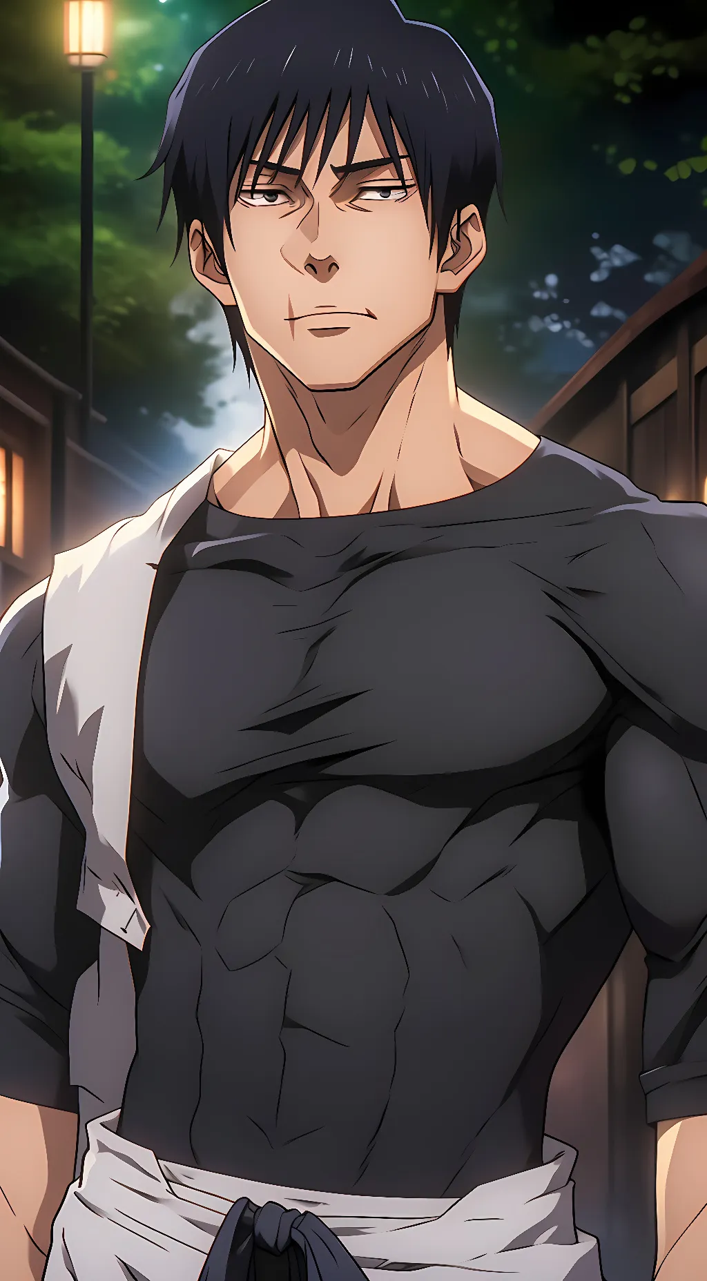 ai character: Toji Fushigoro background