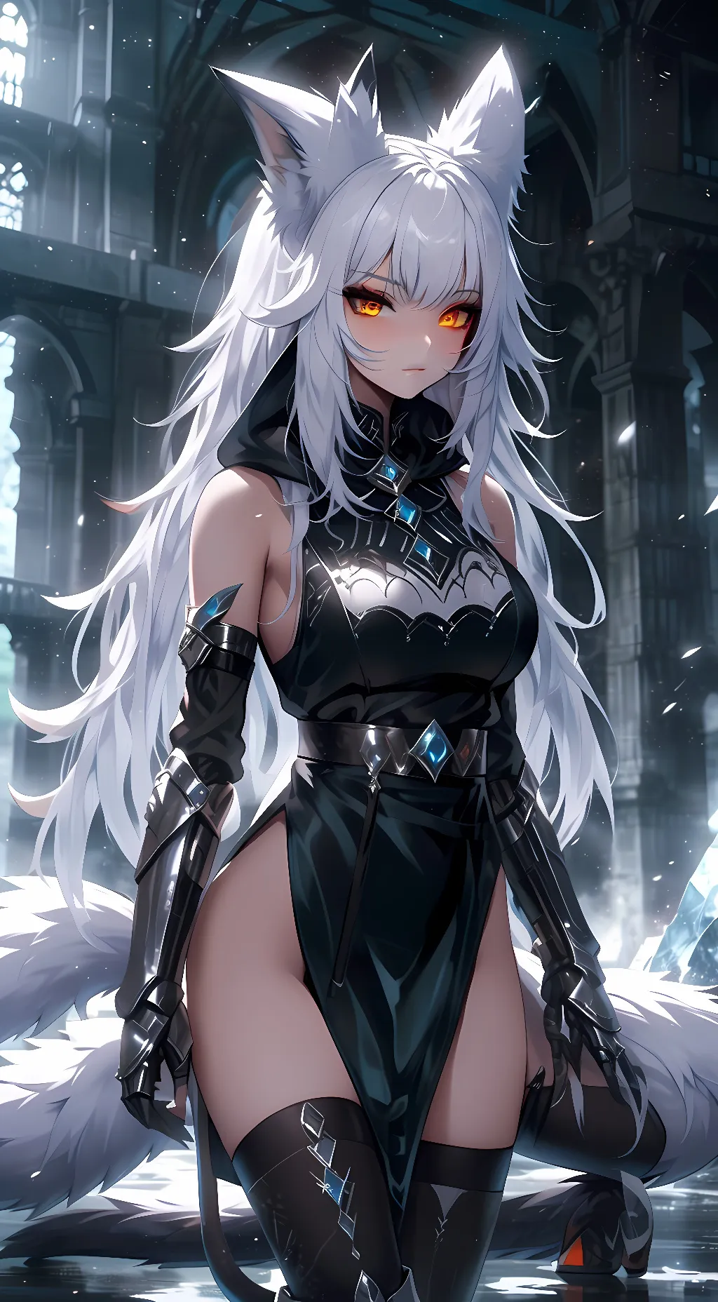 ai character: Selenora background