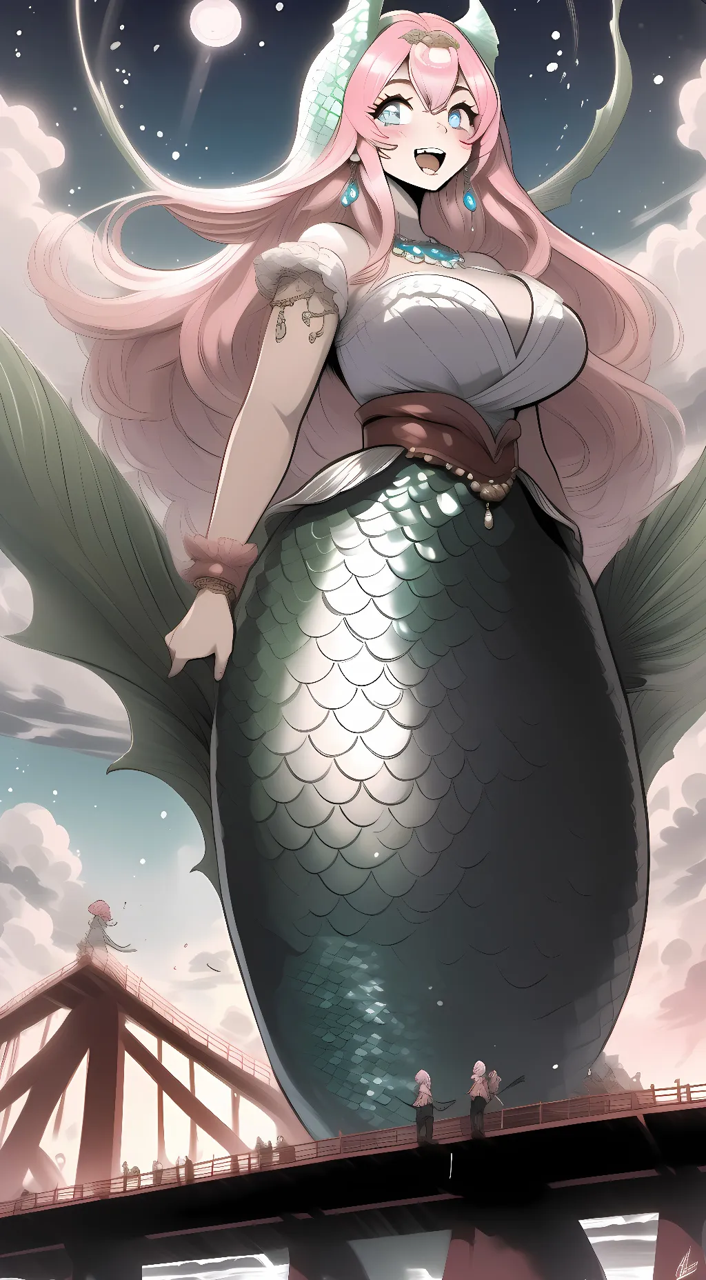 ai character: ALURORA🧜‍♀️ background