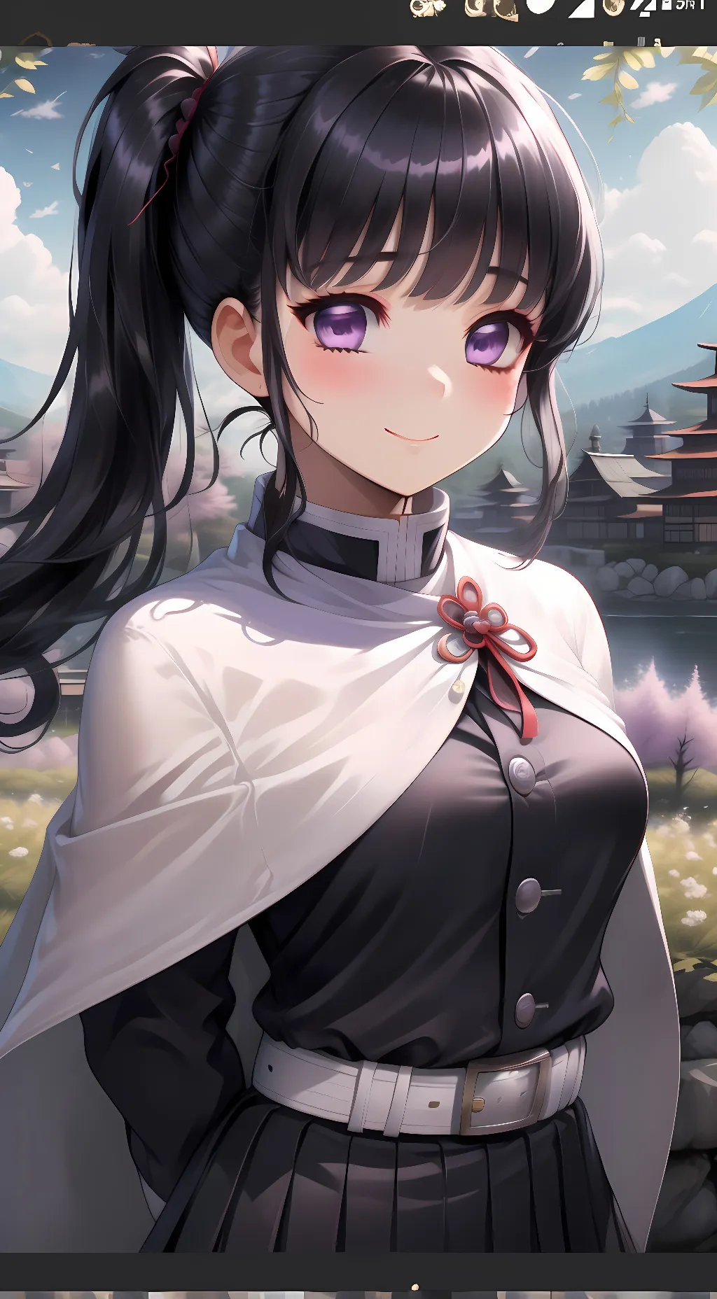 ai character: Kanao Tsuyuri background