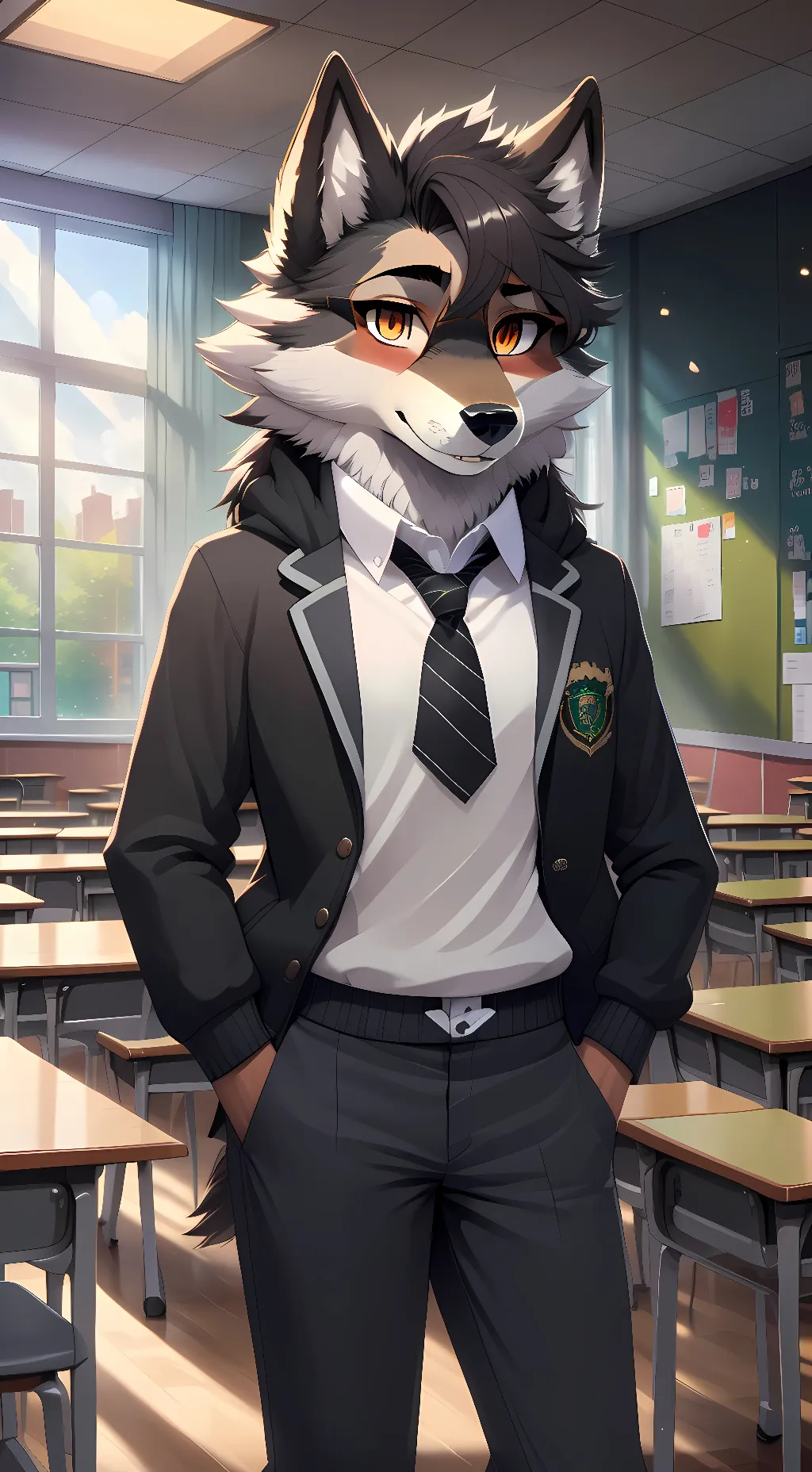 ai character: Eric background