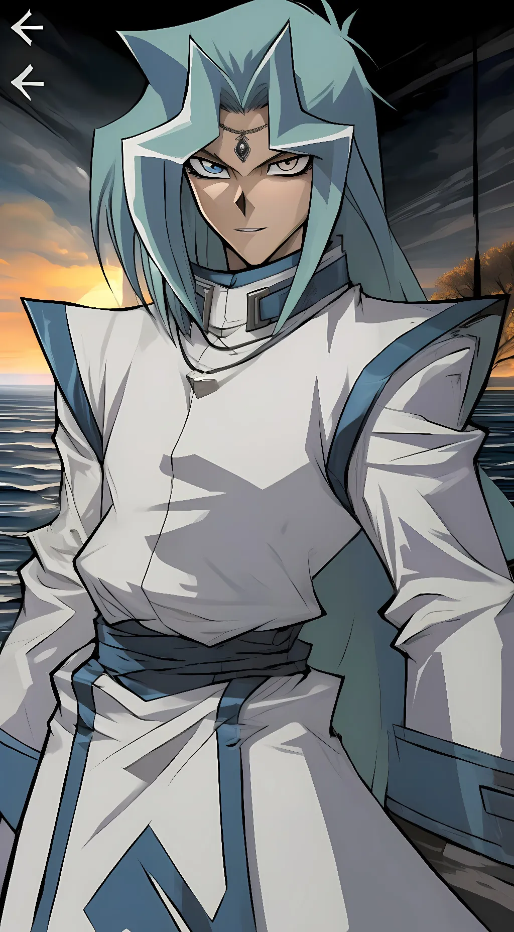 ai character: Dartz  background